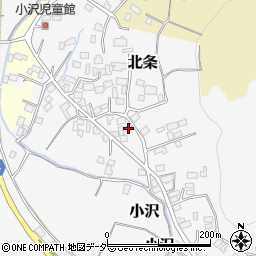 茨城県つくば市小沢43周辺の地図