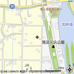 埼玉県行田市下中条427周辺の地図