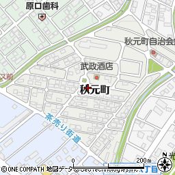 埼玉県深谷市秋元町32周辺の地図