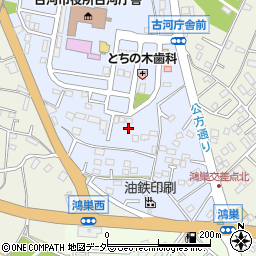 茨城県古河市長谷町35周辺の地図