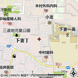 茨城県下妻市下妻乙288周辺の地図