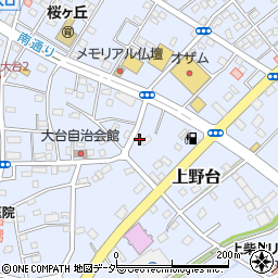 埼玉県深谷市上野台2859周辺の地図