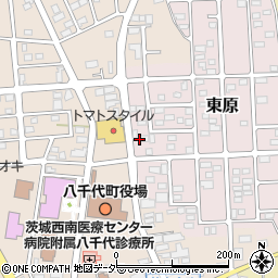 茨城県結城郡八千代町東原33周辺の地図