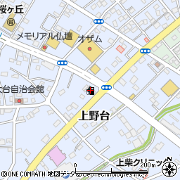 ａｐｏｌｌｏｓｔａｔｉｏｎセルフ深谷上野台ＳＳ周辺の地図