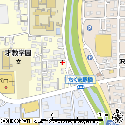 焼肉亀八村井店周辺の地図