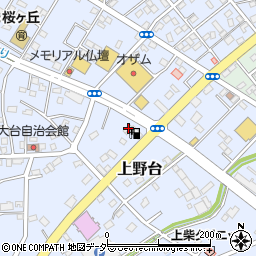 埼玉県深谷市上野台2856周辺の地図