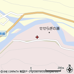 長野県松本市波田竜島周辺の地図