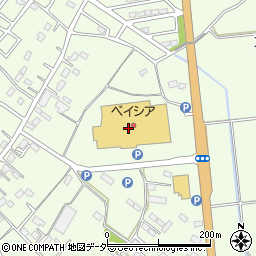 うさちゃんクリーニング　ベイシア古河総和店周辺の地図