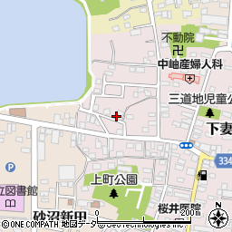 茨城県下妻市下妻丁202周辺の地図