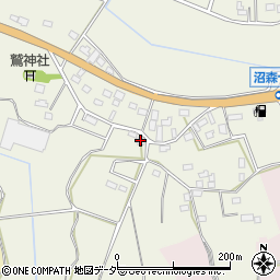 茨城県結城郡八千代町沼森771周辺の地図