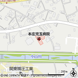 本庄児玉病院（明雄会）周辺の地図