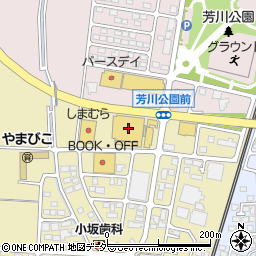 ディスカウントストアサンマックス松本店周辺の地図