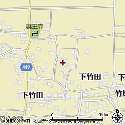 長野県東筑摩郡山形村下竹田6260周辺の地図