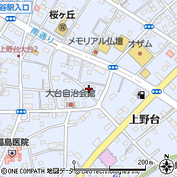 埼玉県深谷市上野台2846周辺の地図