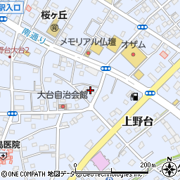 埼玉県深谷市上野台2845周辺の地図