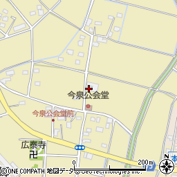 埼玉県深谷市今泉434周辺の地図