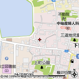 茨城県下妻市下妻丁203周辺の地図