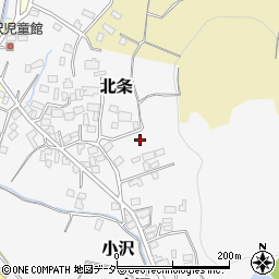 茨城県つくば市小沢46周辺の地図