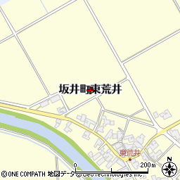 福井県坂井市坂井町東荒井周辺の地図