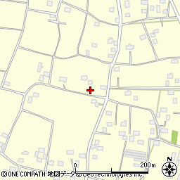 茨城県古河市下大野1312周辺の地図