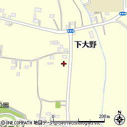 茨城県古河市下大野2746周辺の地図