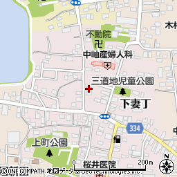 茨城県下妻市下妻丁163周辺の地図