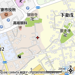 茨城県下妻市下妻乙556-3周辺の地図