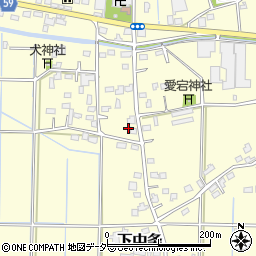 埼玉県行田市下中条810周辺の地図