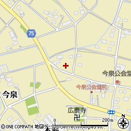 埼玉県深谷市今泉498周辺の地図