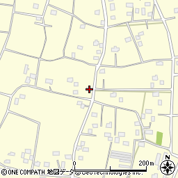 茨城県古河市下大野1313周辺の地図