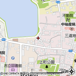 茨城県下妻市下妻丁203-5周辺の地図