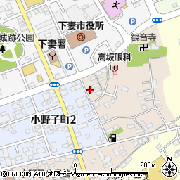 茨城県下妻市下妻乙613周辺の地図