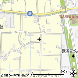 埼玉県行田市下中条462周辺の地図