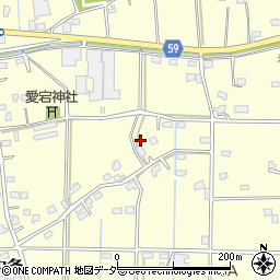 埼玉県行田市下中条469周辺の地図