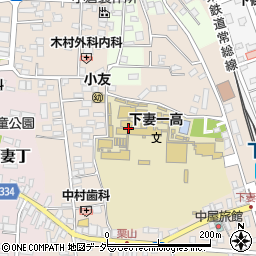 茨城県下妻市下妻乙226-1周辺の地図