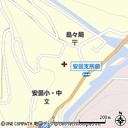 松本市安曇支所周辺の地図