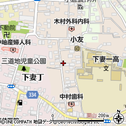 茨城県下妻市下妻乙276周辺の地図