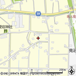 埼玉県行田市下中条466周辺の地図