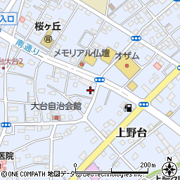 埼玉県深谷市上野台2851周辺の地図