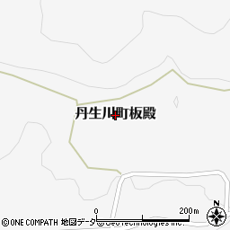 岐阜県高山市丹生川町板殿周辺の地図