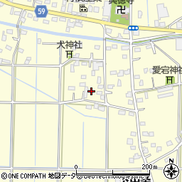 埼玉県行田市下中条802周辺の地図