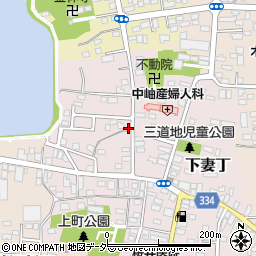 茨城県下妻市下妻丁191周辺の地図