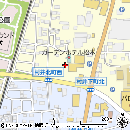 焼肉きんぐ 松本村井店周辺の地図