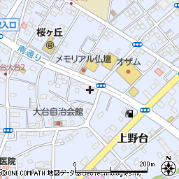 埼玉県深谷市上野台2850周辺の地図
