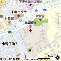 茨城県下妻市下妻乙575-22周辺の地図