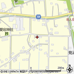 埼玉県行田市下中条471-1周辺の地図