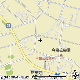 埼玉県深谷市今泉492周辺の地図