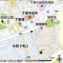 茨城県下妻市下妻乙614-10周辺の地図