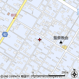 埼玉県深谷市上野台3038周辺の地図