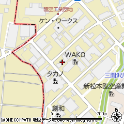 トーヨータイヤジャパン松本周辺の地図